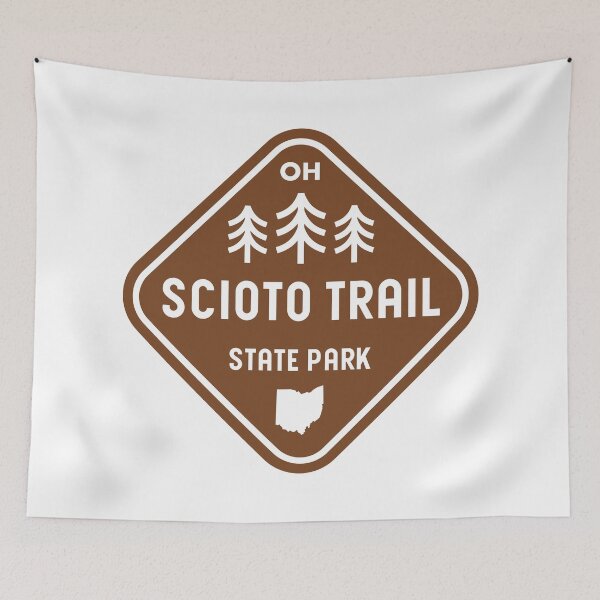 Item preview, Scioto Trail State Park Ohio Rhombus designed and sold by bivenart.