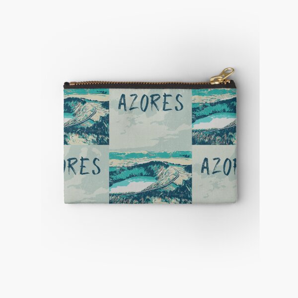 Item preview, Azores Volcanic Landscape Illustration designed and sold by Lemomo-artworks.