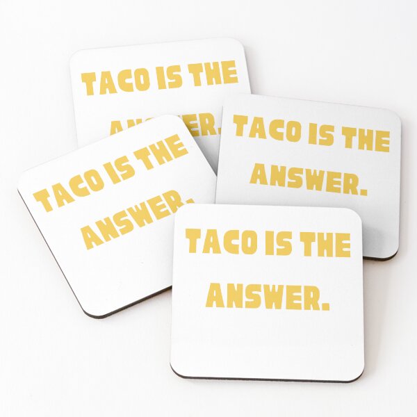 Item preview, Taco is the answer designed and sold by Shanigi-Designs.