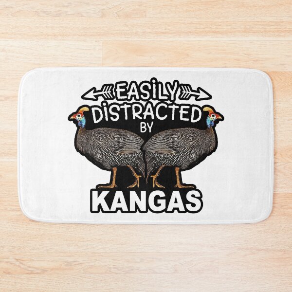 Item preview, Distracted by Kangas; Guinea Fowl;   designed and sold by StickerApe.