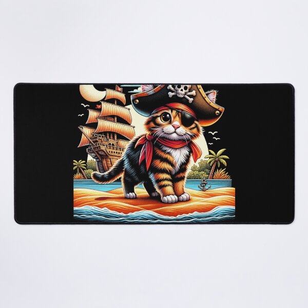 Item preview, pirate cat. designed and sold by panshop20.