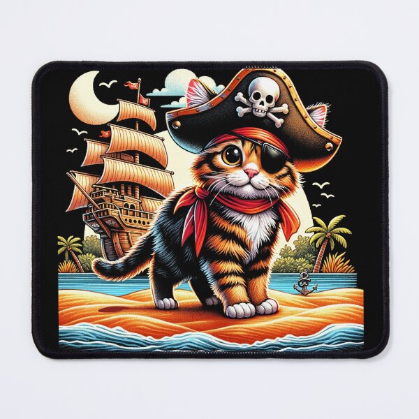 Item preview, pirate cat. designed and sold by panshop20.