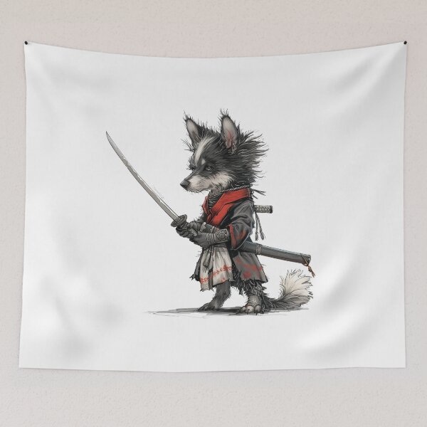 Item preview, Fearsome Furballs: Samurai Pets designed and sold by Reichcorp.