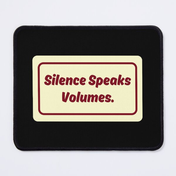 Item preview, Silence Speaks Volumes No.3 designed and sold by blinkart16.