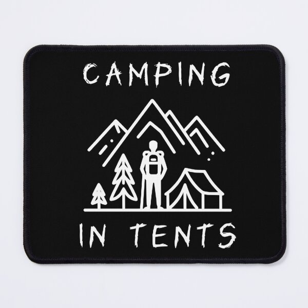 Item preview, Camping in Tents designed and sold by JoeStylistic.