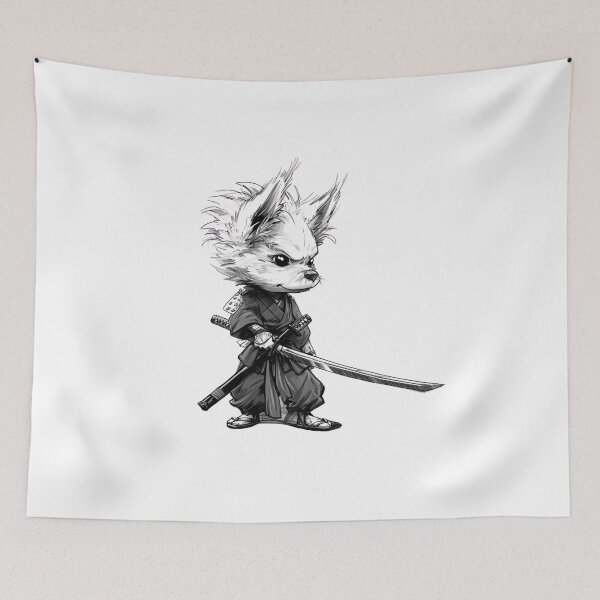 Item preview, Fearsome Furballs: Samurai Pets designed and sold by Reichcorp.