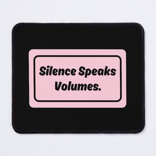 Item preview, Silence Speaks Volumes No.4 designed and sold by blinkart16.