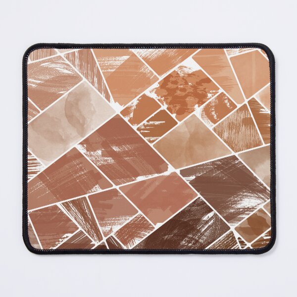 Item preview, Rusted Sepia Geode, Stained glass mosaic designed and sold by NoaaDesign.