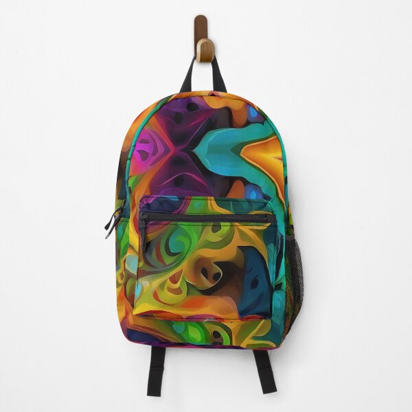 Item preview, Abstract Harmony Lush Symphony of Colourful Whirls designed and sold by ArtComixHaven.