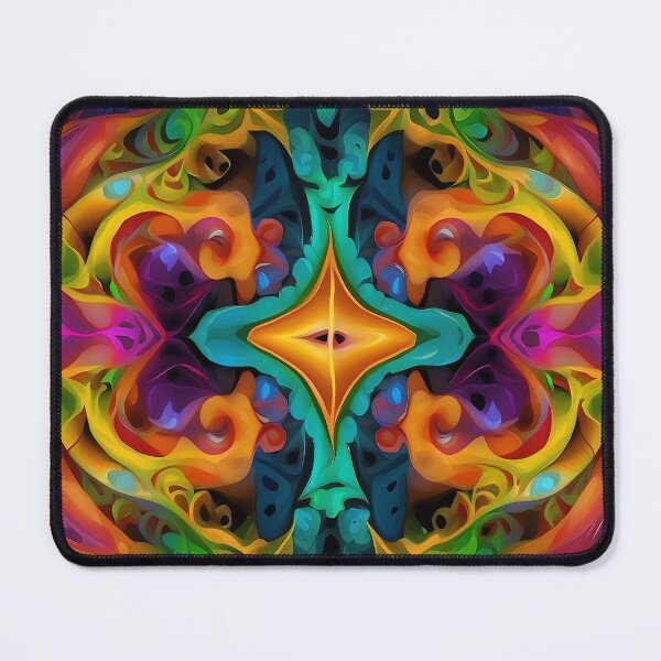 Item preview, Abstract Harmony Lush Symphony of Colourful Whirls designed and sold by ArtComixHaven.