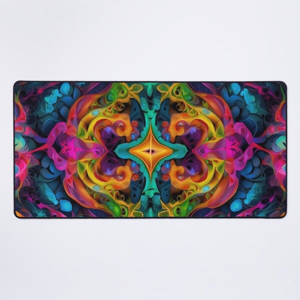 Item preview, Abstract Harmony Lush Symphony of Colourful Whirls designed and sold by ArtComixHaven.
