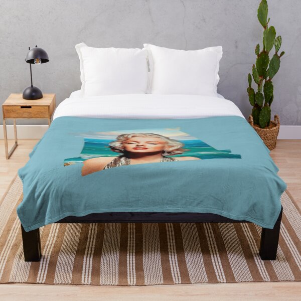 Item preview, Sea Portrait of Marilyn Monroe (fanart) designed and sold by PrintifyWorld.