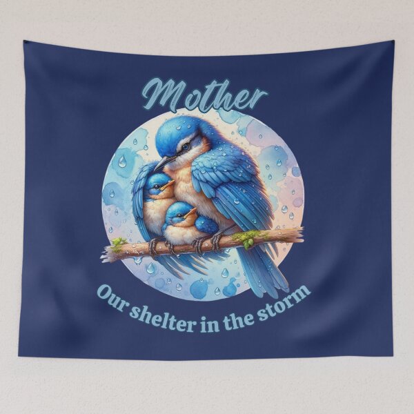 Item preview, Mother - Our Shelter In The Storm designed and sold by critterpatchusa.