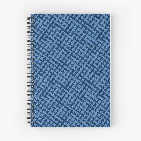 Item preview, Checkerboard Maze C - sapphire blue designed and sold by drandanArt.