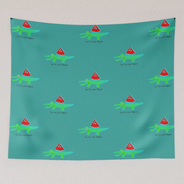 Item preview, LaMaisonOfMY SEE YOU LATER  WATERMELON ALLIGATOR COLLECTION NO.1 designed and sold by LaMaisonOfMY.