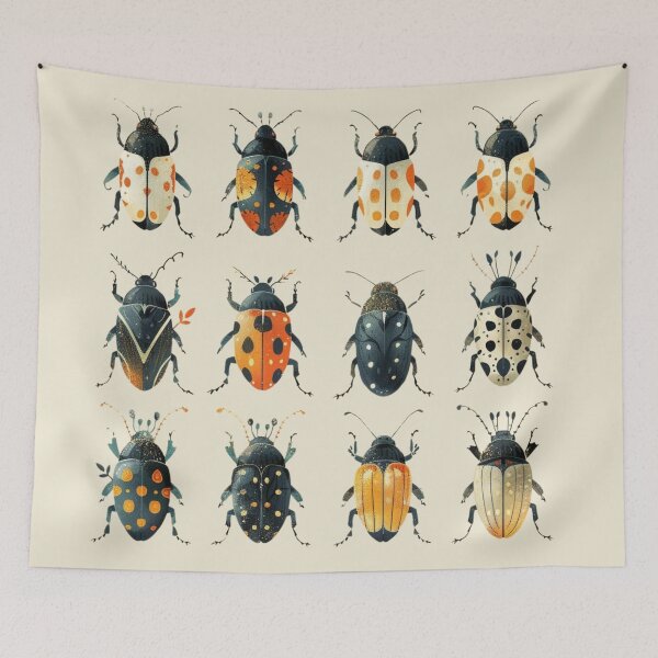 Item preview, Beetle Squad Pattern designed and sold by AnnDart.