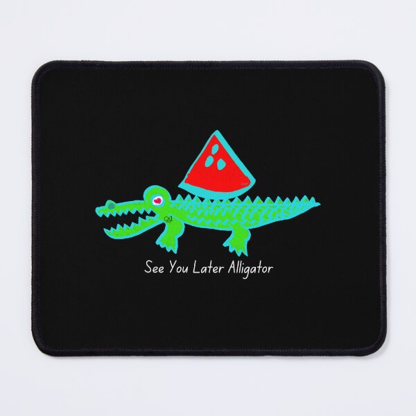 Item preview, LaMaisonOfMY SEE YOU LATER  WATERMELON ALLIGATOR COLLECTION NO.1 Black Series designed and sold by LaMaisonOfMY.