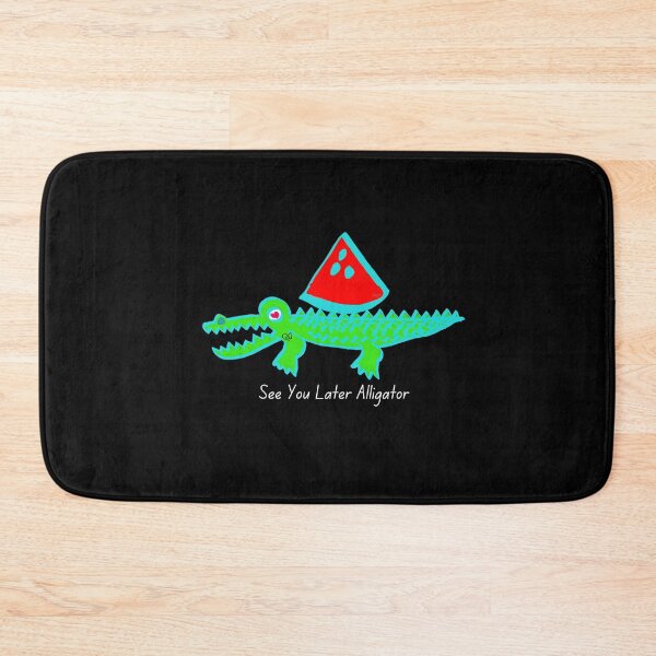 Item preview, LaMaisonOfMY SEE YOU LATER  WATERMELON ALLIGATOR COLLECTION NO.1 Black Series designed and sold by LaMaisonOfMY.