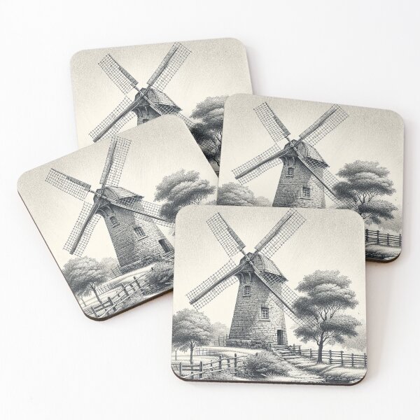Item preview, Windmill idyll designed and sold by Cerberus-Art.