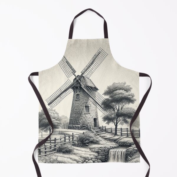 Item preview, Windmill idyll designed and sold by Cerberus-Art.