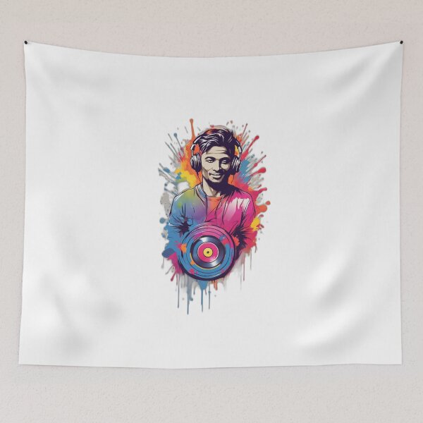 Item preview, GrooveCanvas: Where Music Comes to Life on T-Shirts designed and sold by Leo digital art.