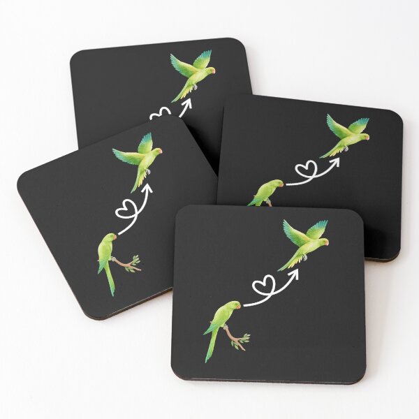 Item preview, Funny cute green parrot flying parrot owner birdwatching  designed and sold by Artstastic.