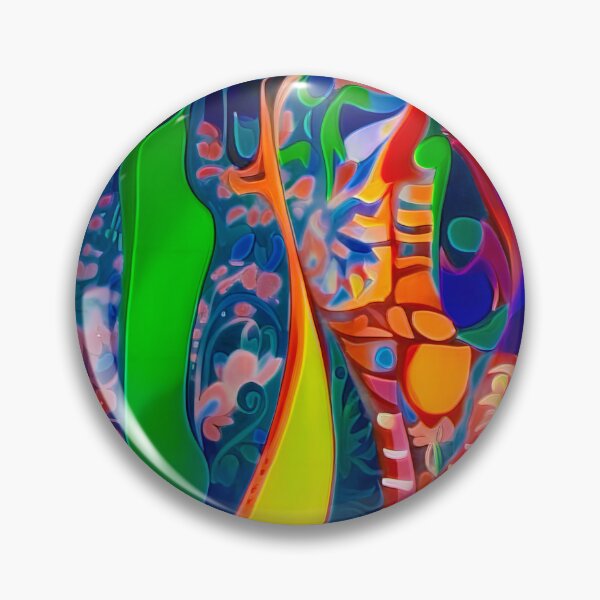 Artikelvorschau, Kopie von Abstract Harmony Lush Symphony of Colorful Whirls entworfen und verkauft von ArtComixHaven.