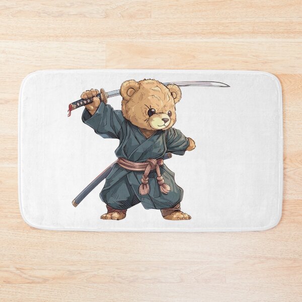 Item preview, Fearsome Furballs: Samurai Teddy designed and sold by Reichcorp.