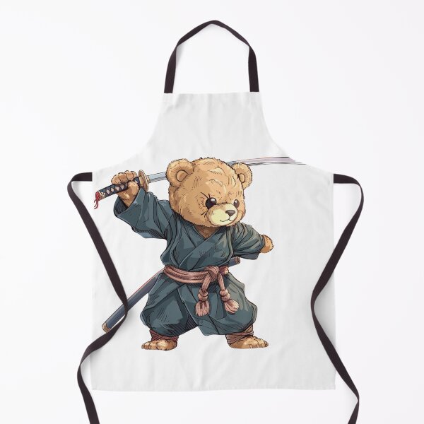 Item preview, Fearsome Furballs: Samurai Teddy designed and sold by Reichcorp.