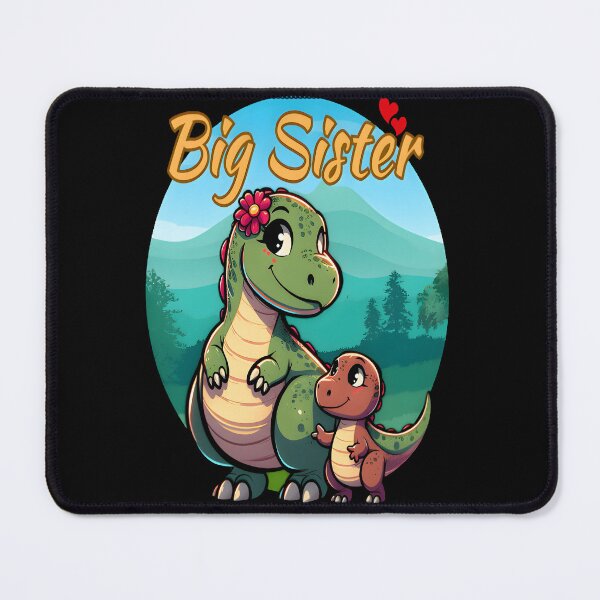 Item preview, Big Sister Cute Dinosaurs  designed and sold by AlphaTeez.