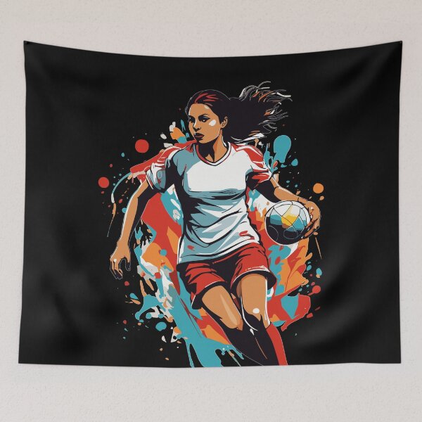 Item preview, Handballer Streetwear Iconic Style designed and sold by LuminOrb.