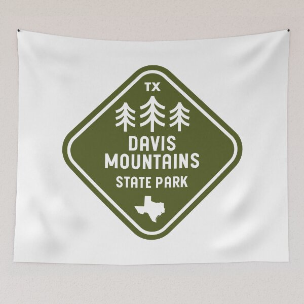 Item preview, Davis Mountains State Park Texas Rhombus designed and sold by bivenart.