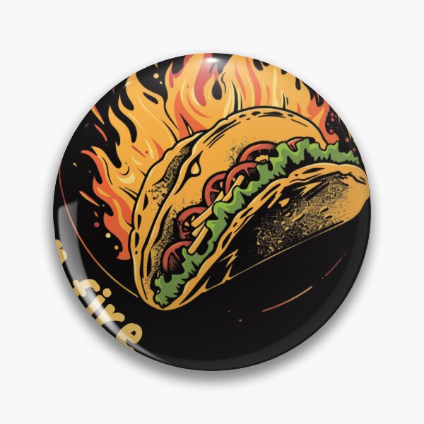 Item preview, Im on Fire taco designed and sold by Shanigi-Designs.
