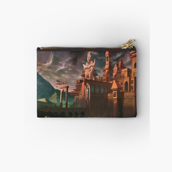 Item preview, A fantastic castle on the edge of the mountain designed and sold by François Roebben.