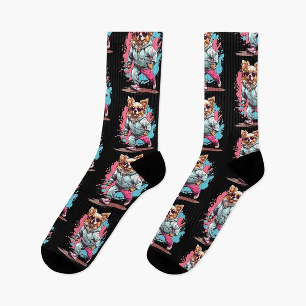Item preview, Chihuahua Aesthetic Fitness Streetwear Look designed and sold by LuminOrb.