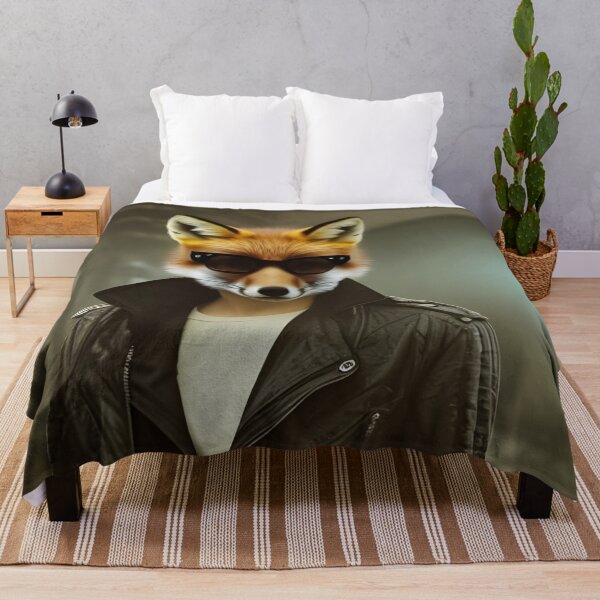 Item preview, Cool fox. Generative AI. designed and sold by tapilipa.