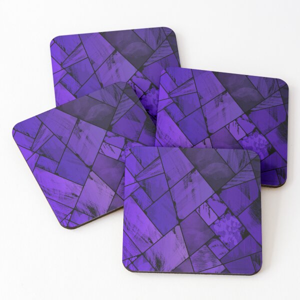 Item preview, Amethyst Geode, Stained Glass Mosaic designed and sold by NoaaDesign.