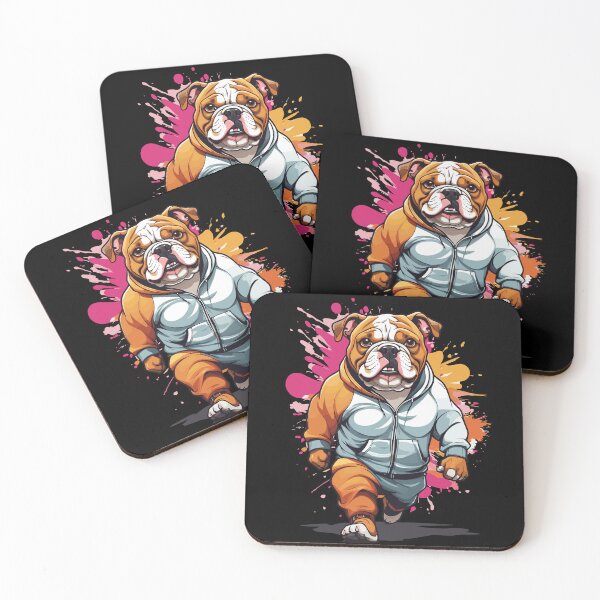 Item preview, Bulldog Aesthetic Fitness Streetwear Look designed and sold by LuminOrb.