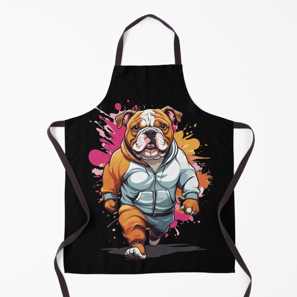 Item preview, Bulldog Aesthetic Fitness Streetwear Look designed and sold by LuminOrb.