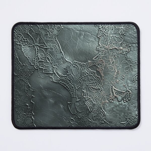 Item preview, Black leather texture with hammered lace effect designed and sold by Fantasyplus.