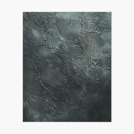 Item preview, Black leather texture with hammered lace effect designed and sold by Fantasyplus.