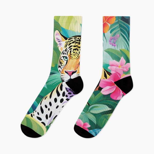 Item preview, Beautiful Jaguar in Tropical Forest designed and sold by the-cc.