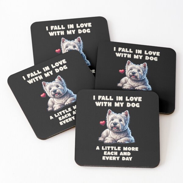 Item preview, I am falling in love with my dog a little more each and every day designed and sold by Pflugart.