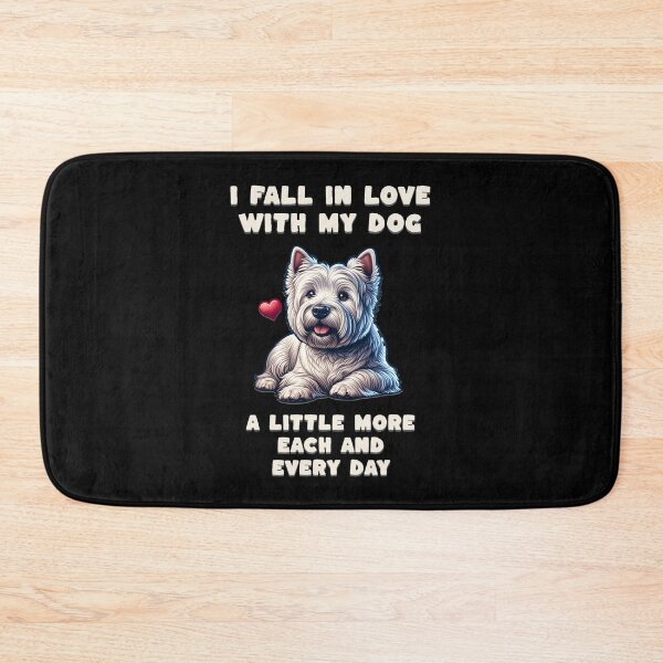 Item preview, I am falling in love with my dog a little more each and every day designed and sold by Pflugart.