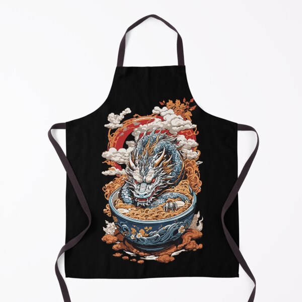 Item preview, Asian Dragon Japanese Noodle Soups designed and sold by LuminOrb.