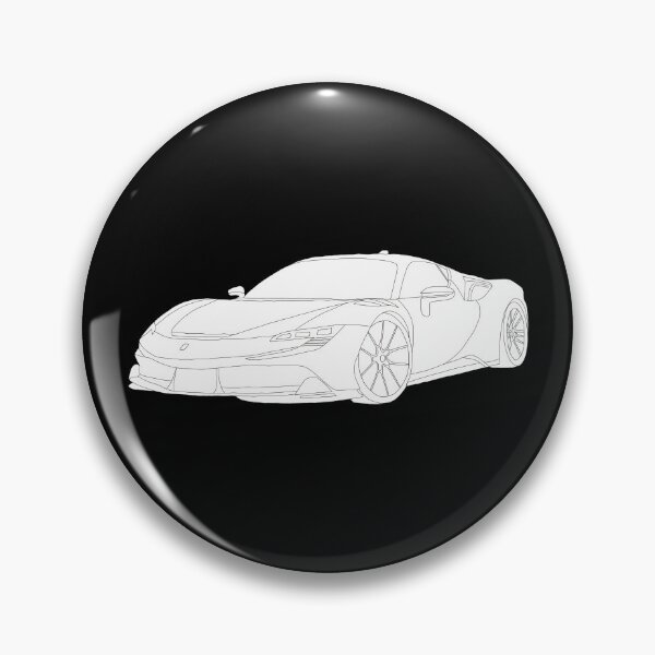 Item preview, Ferrari SF90 Selfmade car drawing designed and sold by DonnaMiddletont.