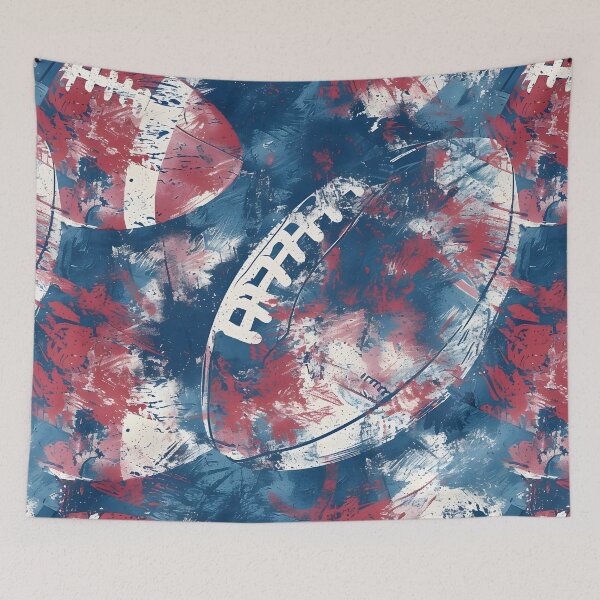 Item preview, Football Pattern designed and sold by LynZorHome.