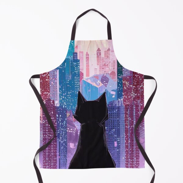 Item preview, Black Cat in the city designed and sold by Tajdi.