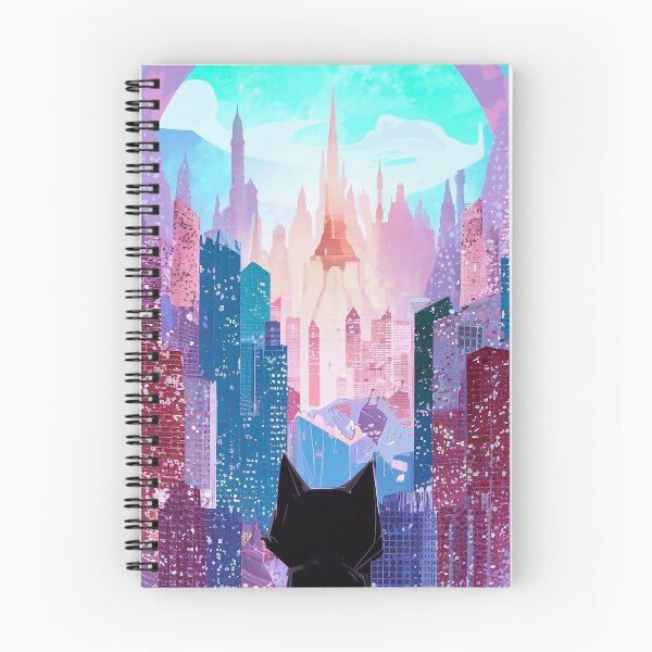Item preview, Black Cat in the city designed and sold by Tajdi.