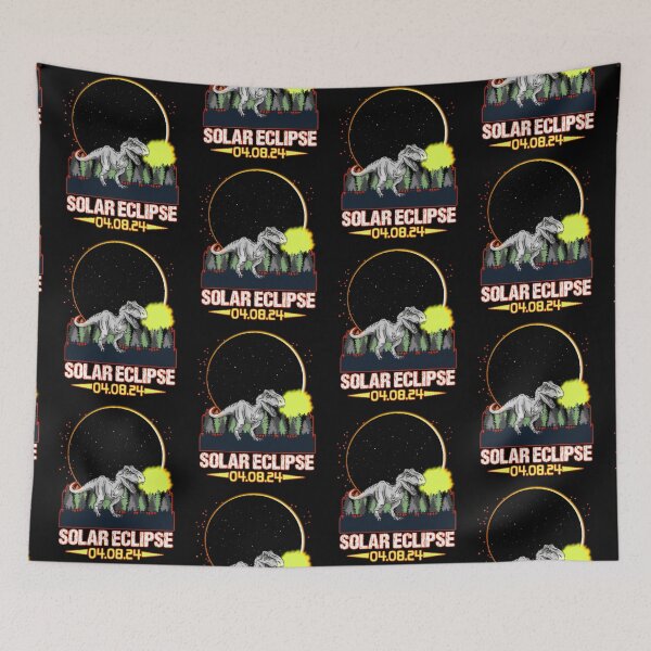 Item preview, Solar Eclipse T Rex Dinosaur  designed and sold by WoodburyLake.